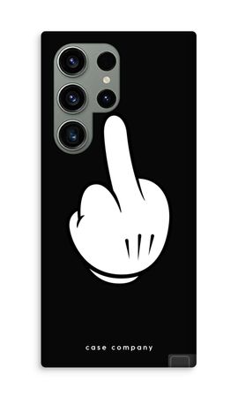 Middle finger black