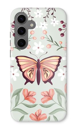 Butterfly in a floral world