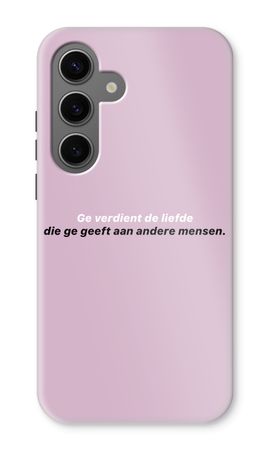 Ge verdient de liefde