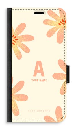 Peach Blossom Monogram