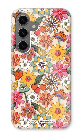 Retro Flowers N°2 - Yellow