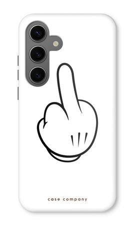 Middle finger white