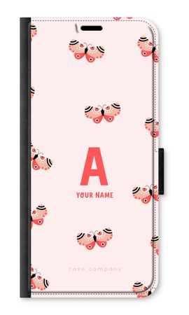 Rosy Butterflies Monogram