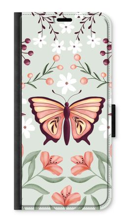 Butterfly in a floral world