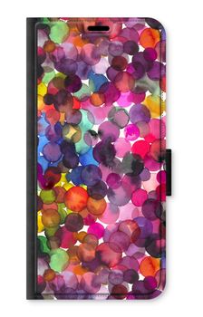 Points d'aquarelle superposés