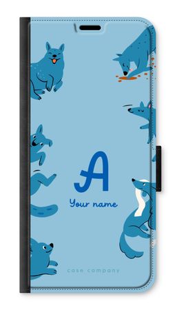 Playful Dogs Monogram