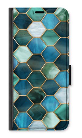 Hexagons in stained glass