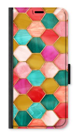 Hexagons in stained glass