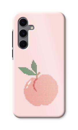 Stitched Peach