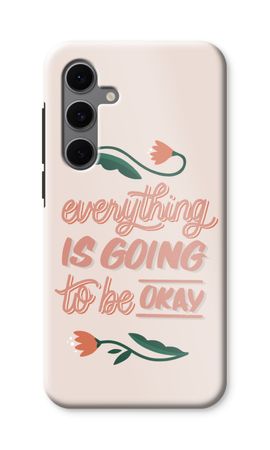 Optimistic flower girl