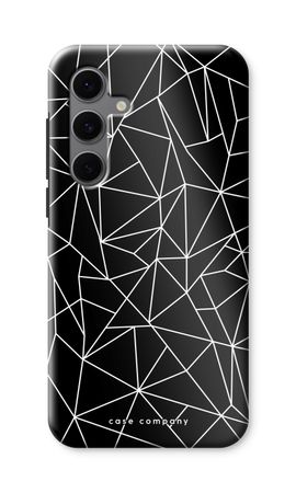 Geometric lines white