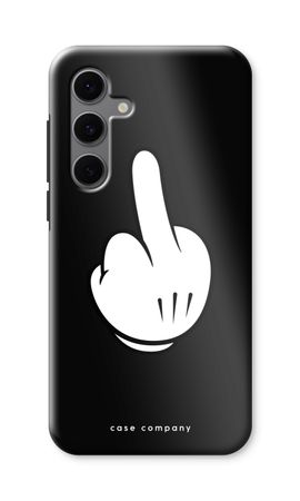 Mittelfinger schwarz