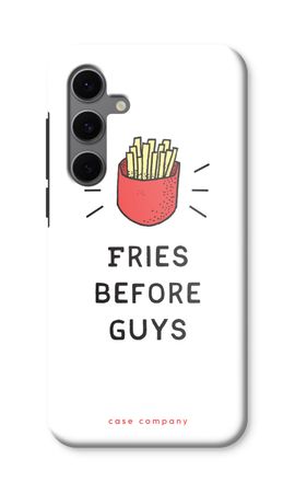 Fries before guys