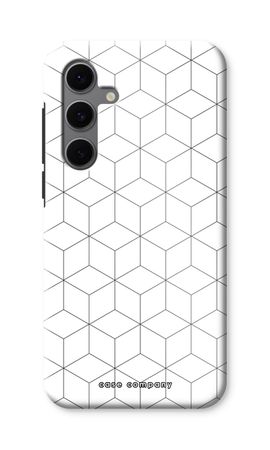 Cubes black and white