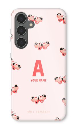 Rosy Butterflies Monogram