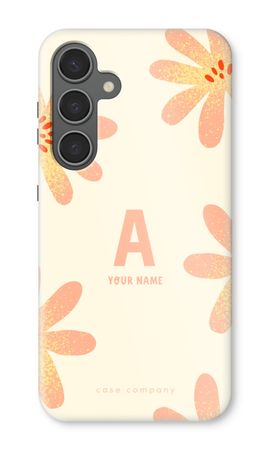 Peach Blossom Monogram