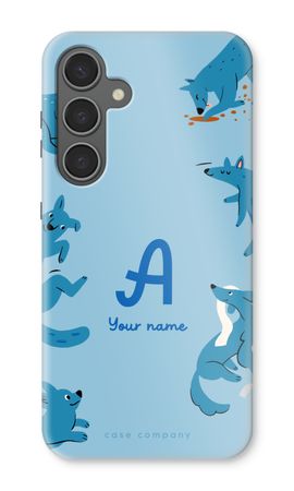 Playful Dogs Monogram