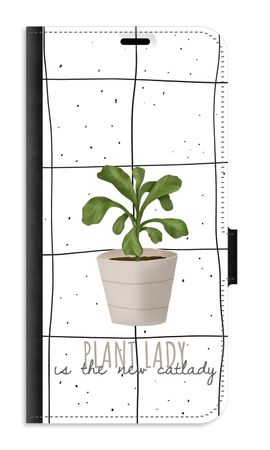 Houseplant on windowpane