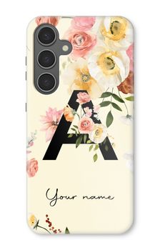 Flirty Flowers Monogram