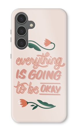 Optimistic flower girl