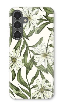White flower pattern