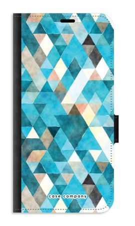 Coloured triangles blue