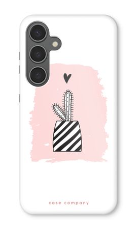 Black and white cactus