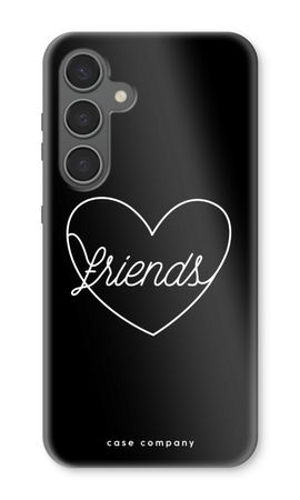 Friends heart black