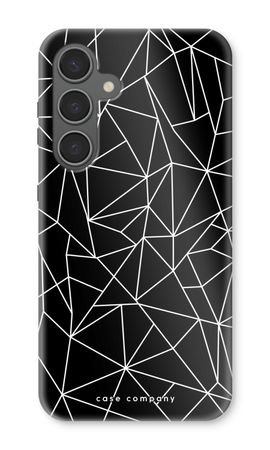 Geometric lines white