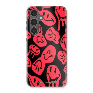 Smeltende Smiley - Rood