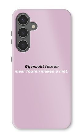 Fouten maken u niet