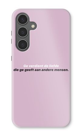 Ge verdient de liefde
