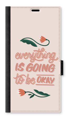 Optimistic flower girl