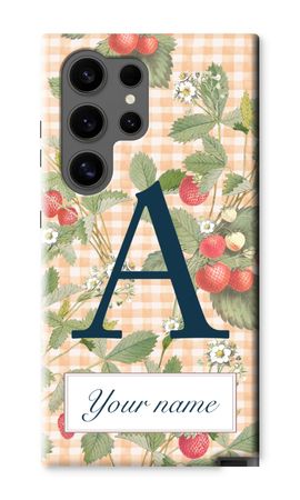 Monogram Strawberries