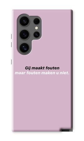 Fouten maken u niet