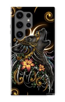 Heulender Wolf