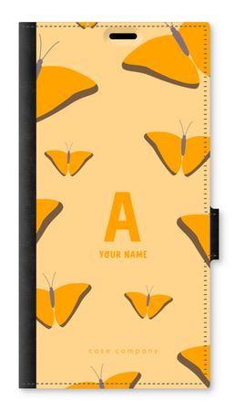 Amber Butterflies Monogram