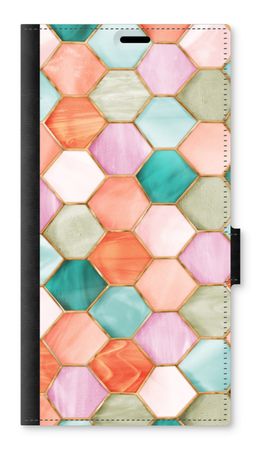 Hexagons in stained glass