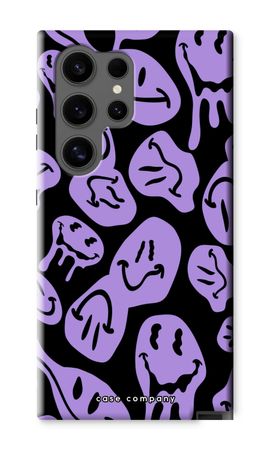 Melting Smiley - Purple