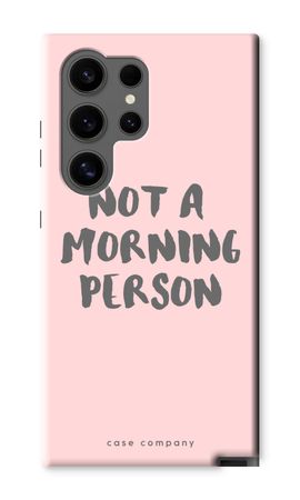 Morning person