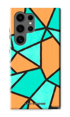 Stained glass - Orange