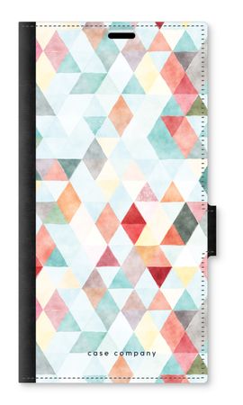 Coloured triangles pastel