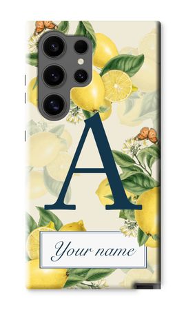 Monogram Lemons, Oranges of Peaches