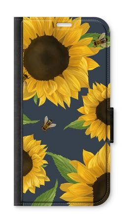 Sunflower and bees