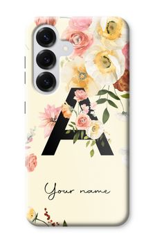 Flirty Flowers Monogram