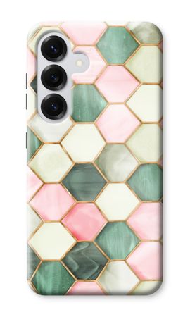 Hexagons in stained glass