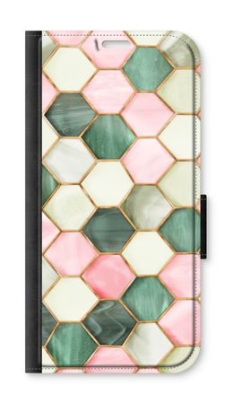 Hexagons in stained glass