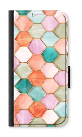 Hexagons in stained glass