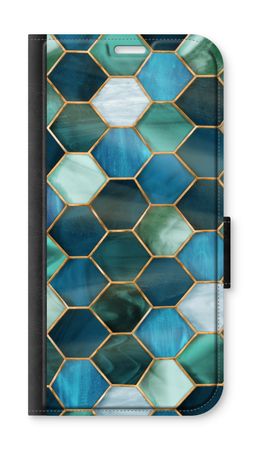 Hexagons in stained glass