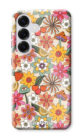 Retro Flowers N°2 - Yellow